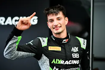 MONZA, ITALY - SEPTEMBER 05: Pole position qualifier Brad Benavides of United States and AIX Racing